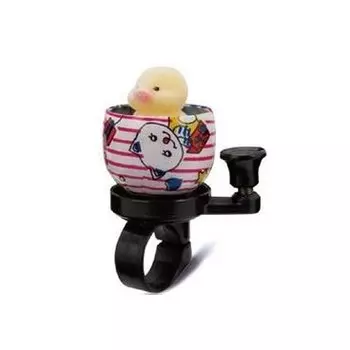 Звонок 6-3031 алюминий/пластик детский Duck Bell (утенок) с рисунком