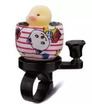 Звонок 6-3031 алюминий/пластик детский Duck Bell (утенок) с рисунком