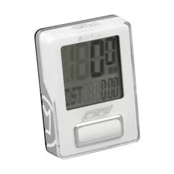 Велокомпьютер PRO DIGI 5IVE, 5 функций, беспроводной, белый, PRCC0009