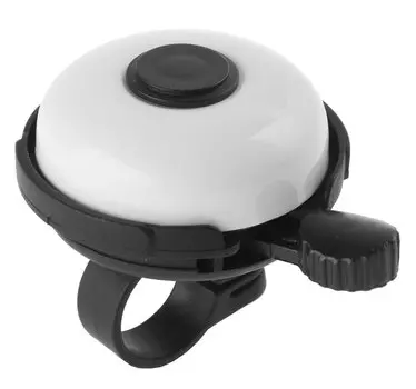 Звонок M-Wave алюминий /пластик D=53мм (240) цв. черно-белый, 5-420152