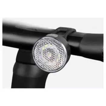 Фонарь передний GACIRON W08J-20, 20lm, 1 диод, Li-аккумулятор, USB, катафот, угол 25 градусов. черный, W08J-20