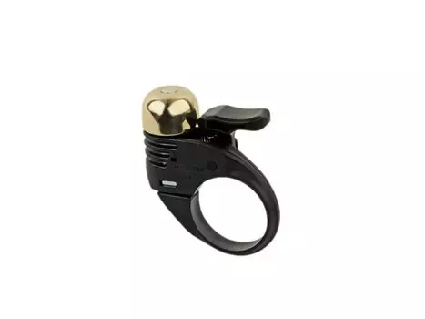 Звонок велосипедный AUTHOR AWA-7.23 Brass, алюминиевый, D=23 мм, крепление на руль 28,6/31,8 мм, латунь, 8-16310115