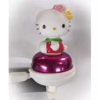 Звонок велосипедный детский Vinca Sport, "Кошечка", YL 37 kitty