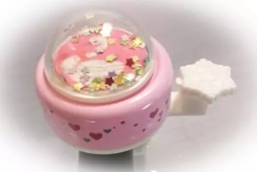 Звонок велосипедный детский Vinca Sport, "лебедь", YL 20 pink