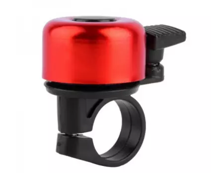 Звонок велосипедный Green Cycle GBL-02A, красный, 35мм, BEL-06-37