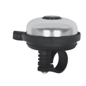 Звонок велосипедный KELLY'S, Bell 80, 80мм, сталь, серебристый, 18579