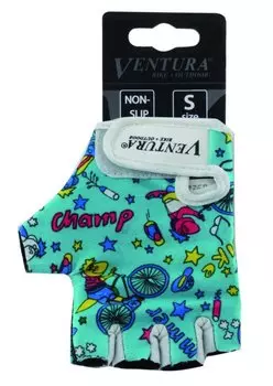 Велоперчатки детские VENTURA, цвета в ассортименте, 5-719983 (Размер: S)