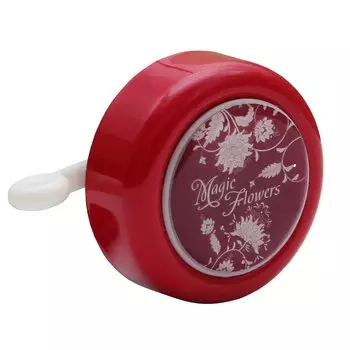 Звонок велосипедный, рисунок "magic flowers"