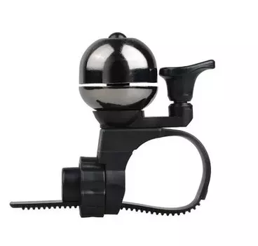 Звонок велосипедный Rockbros, металл, 3,3x6,9 см, черный, LDRK1002