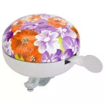 Звонок велосипедный Stels 57R Цветы, 57R-25, 210157, LU059701