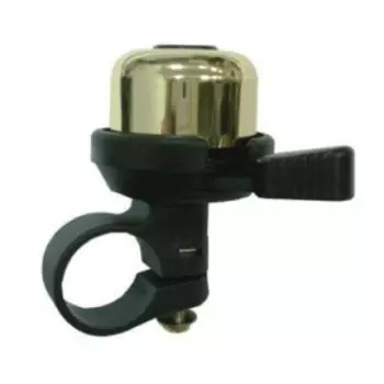 Звонок велосипедный SW, универсальный, пластик, латунь, золотистый, SW-Wind bell 1000B gold