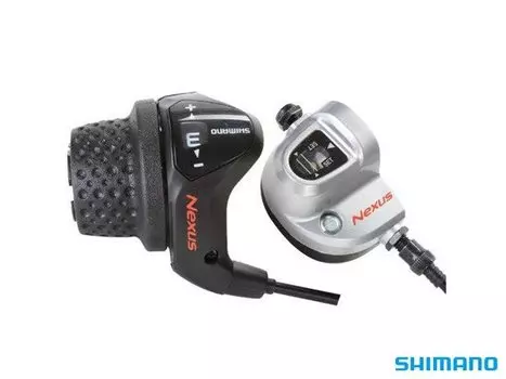 Переключатель велосипедный Shimano Nexus REVOSHIFT 3ск трос+рубашка 2300мм ASL3S41E230LS 2-3160