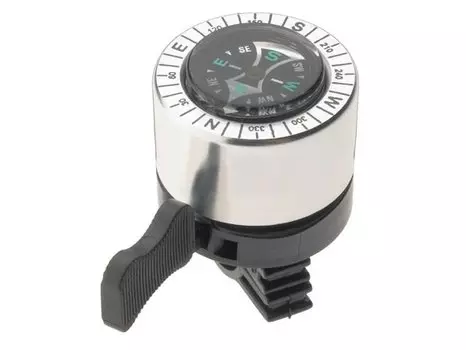Звонок велосипедный TBS JH-500CP, с компасом