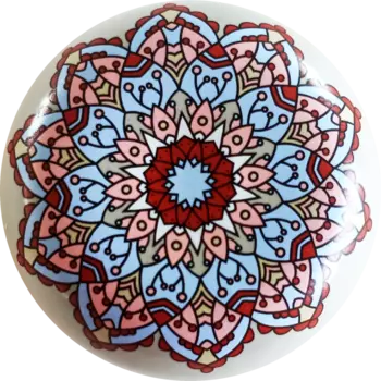 Звонок велосипедный Vinca Sport 54мм "Вдохновение" фиолетовый, YL 54 afflatus