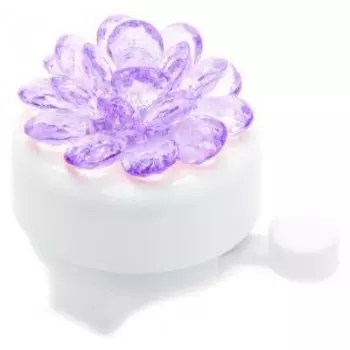 Звонок велосипедный Vinca Sport,"Цветок фиолетовый", YL 12-5 violet
