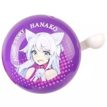 Звонок велосипедный Vinca Sport, детский, 50мм. "Ханако" YL 43 hanako