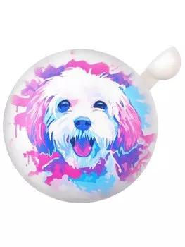 Звонок велосипедный Vinca Sport, детский, рисунок " Molly", 50мм, YL 43 Molly