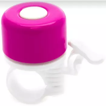 Звонок велосипедный Vinca Sport, диаметр 35мм, розовый, YL 011-9 pink