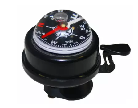 Звонок велосипедный Vinca Sport "компас", 50мм, YL 40 compass