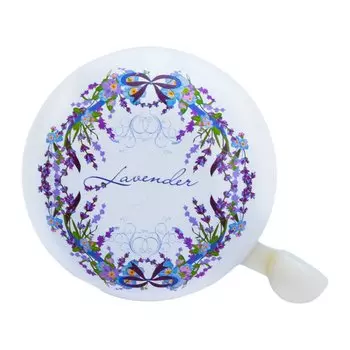 Звонок велосипедный Vinca Sport "Lavender", сталь/пластик, YL 43 Lavender