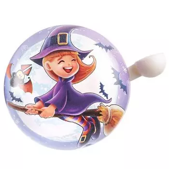 Звонок велосипедный Vinca Sport "Люси", 50 мм, алюминий, YL 43 Lucy