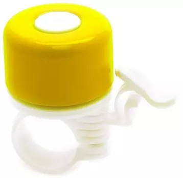 Звонок велосипедный Vinca Sport, желтый, YL 011-1 yellow