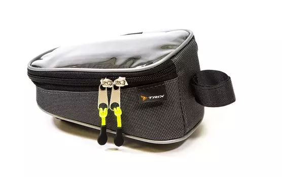 Велосумка TRIX на раму, серый, вр073.019.1.0