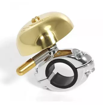 Звонок велосипедный XLC mini bell Retro DD-M03, brass, 2500701500