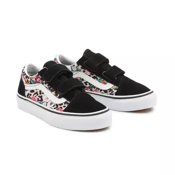 Детские кеды Leopard Floral Old Skool V