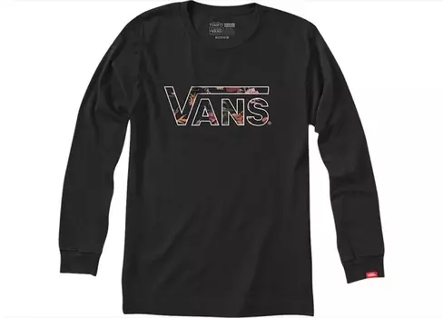 Футболка VANS CLASSIC LOGO FILL LS