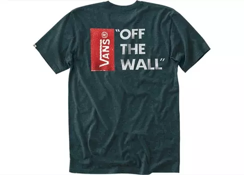 футболка VANS OFF THE WALL II
