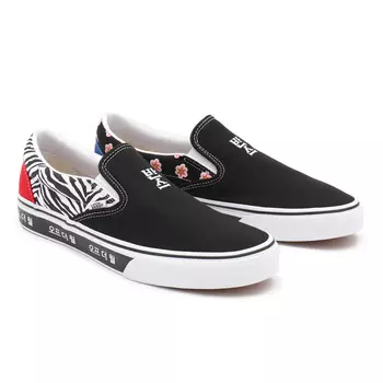 Кеды Korean Typography Classic Slip-On