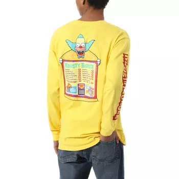 Лонгслив Vans X The Simpsons Krusty Long Sleeve