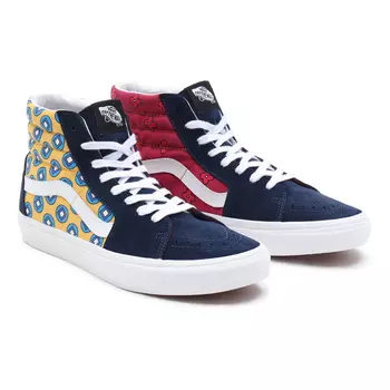 Высокие кеды Tie Print Mix Sk8-Hi