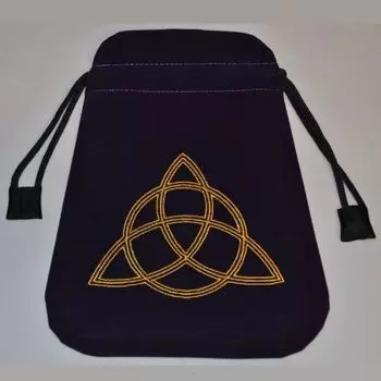 Мешочек для карт Таро "Трилистник"