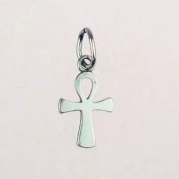 Подвеска "Малый анх" с серебрением