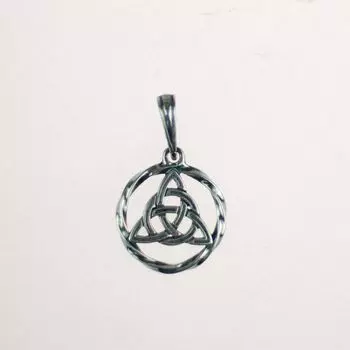 Подвеска "Трикветр" с серебрением