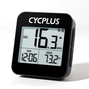 Cycplus Велокомпьютер Cycplus G1 9 функций, цвет Черный