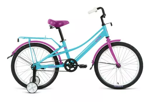 Детский велосипед Forward Azure 16, год 2023, цвет Голубой