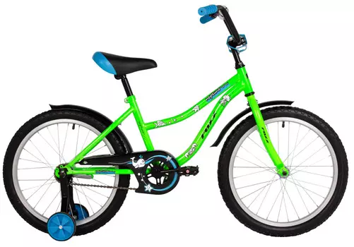 Детский велосипед Foxx Neptune 20, год 2025, цвет Зеленый
