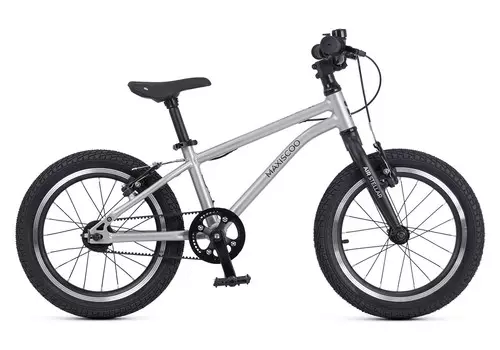 Детский велосипед Maxiscoo Air Stellar 16, год 2025, цвет Серебристый