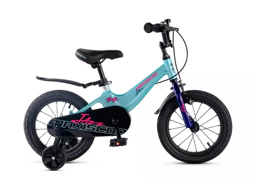 Детский велосипед Maxiscoo Jazz Стандарт Плюс 14, год 2025, цвет Голубой