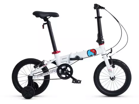 Детский велосипед Maxiscoo S007 Pro 14, год 2024, цвет Белый