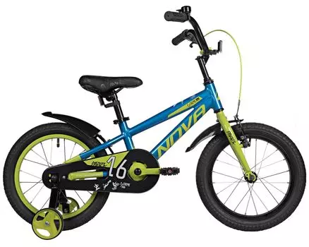 Детский велосипед Novatrack Extreme 16, год 2025, цвет Синий