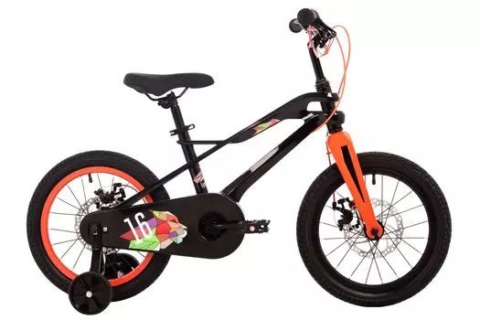 Детский велосипед Novatrack Lynx 16, год 2024, цвет Черный