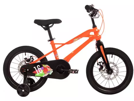 Детский велосипед Novatrack Lynx 16, год 2024, цвет Оранжевый