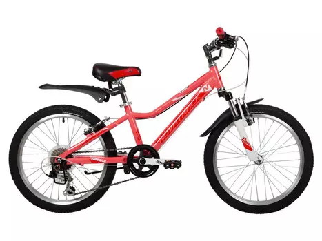 Детский велосипед Novatrack Novara 20 6.V, год 2022, цвет Оранжевый