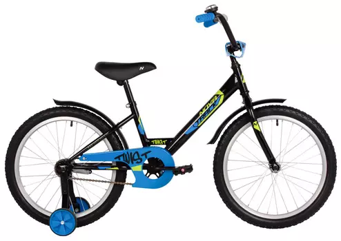 Детский велосипед Novatrack Twist 20, год 2025, цвет Черный