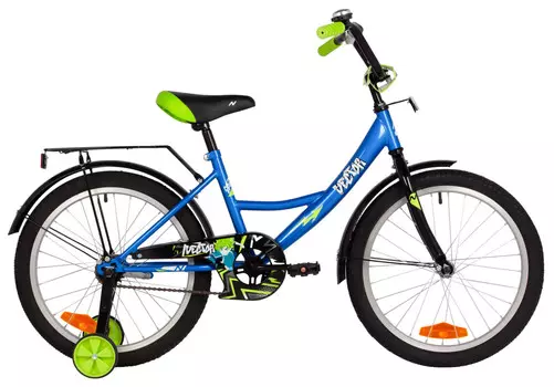 Детский велосипед Novatrack Vector 20, год 2025, цвет Синий