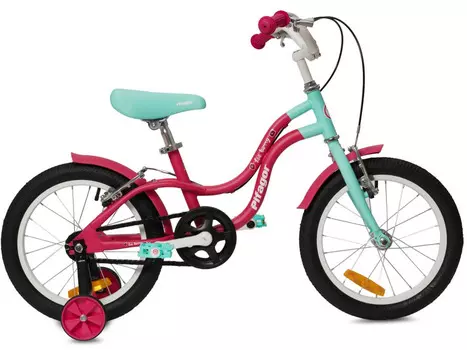 Детский велосипед Pifagor IceBerry 16, год 2023, цвет Розовый-Синий